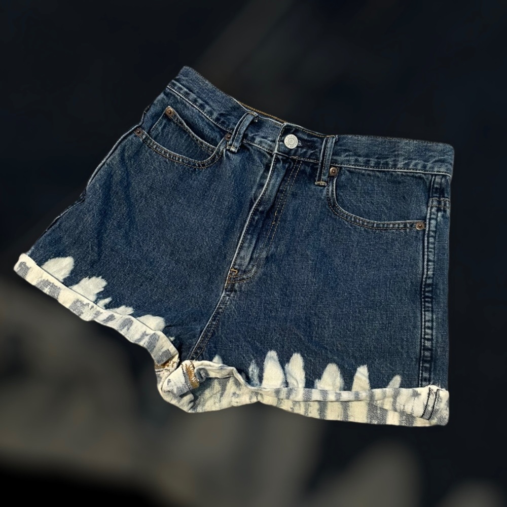 Dark Wash Denim Shorts